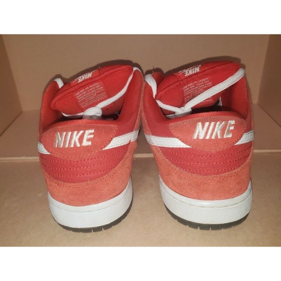 Nike SB Dunk Low Pro CHALLENGE RED/WHITE UNIVERSITY Men\'s Size 11 Good Condition main image 8